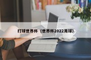打球世界杯（世界杯2022用球）