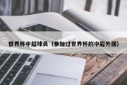 世界杯中超球员（参加过世界杯的中超外援）