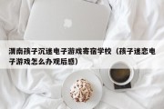 渭南孩子沉迷电子游戏寄宿学校（孩子迷恋电子游戏怎么办观后感）