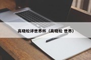 高晓松评世界杯（高晓松 世界）