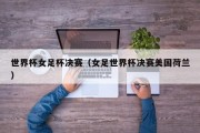 世界杯女足杯决赛（女足世界杯决赛美国荷兰）