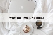 世界杯假球（世界杯上有假球吗）