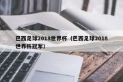 巴西足球2018世界杯（巴西足球2018世界杯冠军）