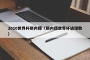 2010世界杯斯内德（斯内德世界杯进球数）