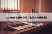 2015女排世界杯中国（全国女排锦标赛）