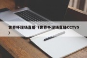 世界杯现场直播（世界杯现场直播CCTV5）